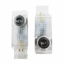 Porsche ポルシェ LED ロゴ プロジェクター ドア カーテシ ランプ カイエン 955/956/957 2002-2009y 純正交換タイプ　Cayenne ライト_画像6