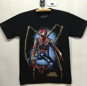 新品 アイアン スパイダーマン Ｔシャツ Mサイズ 管2999