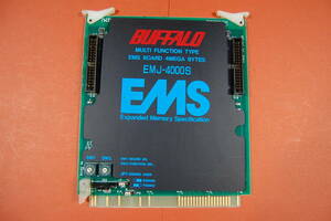 PC98 Cバス用 メモリボード BUFFALO EMJ-4000S 動作未確認 現状渡し ジャンク扱いにて　O-065 9637 