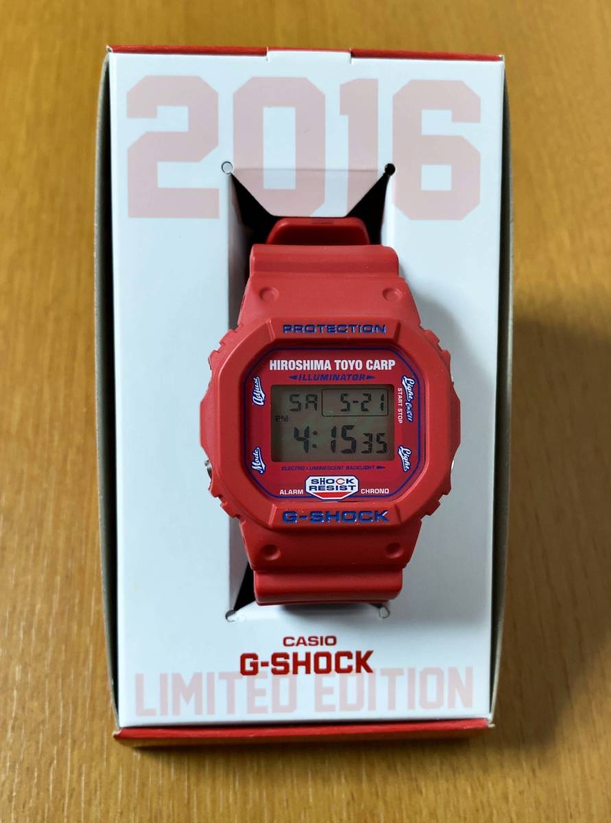限定品 2022年広島カープ Gショック 新品未開封