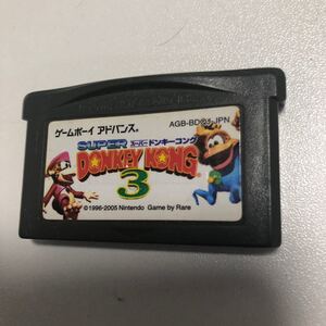 ゲームボーイアドバンス ソフト ドンキーコング3 起動確認済