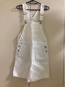 オーバーオール サロペット GUサロペット ハーフパンツ