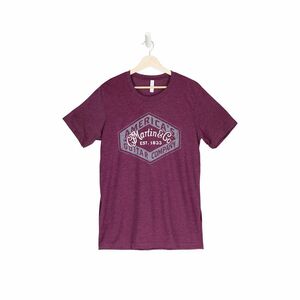 ★MARTIN 18CM0172S Sサイズ Martin America's Guitar Tee/Maroon Tシャツ ★新品メール便