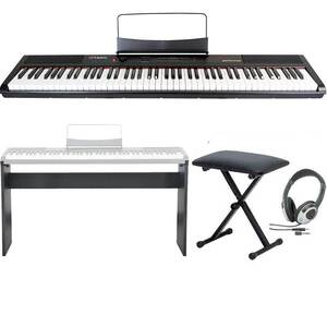 *artesia Performer/BK + ST-1/WH + Customtry HP-170 + KC KB-4400 BK electronic piano * new goods including carriage 