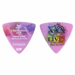 ★ESP PA-LT10-30th LIVE Pink L’Arc-en-Ciel 30th L’Anniversary LIVE tetsuya Pick ピック 5枚セット★新品メール便