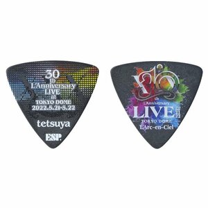 ★ESP PA-LT10-30th LIVE Black L’Arc-en-Ciel 30th L’Anniversary LIVE tetsuya Pick ピック 5枚セット★新品メール便