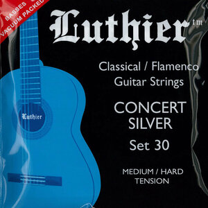 *Luthier LU-30 classic guitar / flamenco guitar for string MEDIUM/HARD TENSION 1 set * new goods mail service 