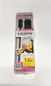 ★未使用★ELECOM HDMIケーブル Micro HDMI to HDMI 変換 スマホ HDMI オス-オス 1.0m 同梱可