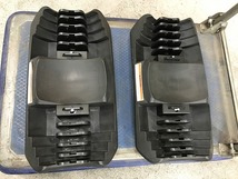 TPD93104小 Dumbbell 可変式ダンベル 筋力トレーニング 40kg×2 直接お渡し歓迎_画像1