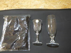 クリスタルガラス　ワイングラス＆ビアグラス