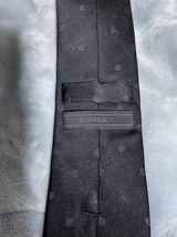 【美品】 【送料最安360円】 SOPHNET ソフネット DOT NECKTIE ドット ネクタイ 小物 BLACK ブラック 黒色 即決早い者勝ち_画像6