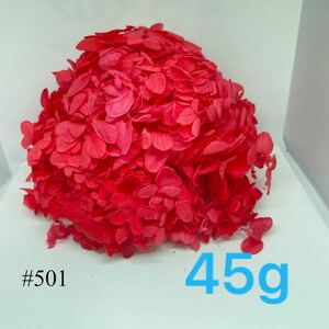 SALE501プリザーブドフラワー ハーバリウム 45gレジン 花材 アジサイ ハーバリウム花材