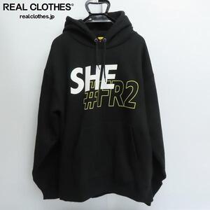 ☆【未使用】WIND AND SEA×FR2/ウィンダンシー×エフアールツー プルオーバーパーカー HOODIE WDS-CS-61/XL /080