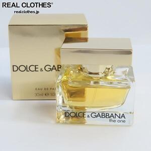 DOLCE&GABBANA/ドルチェ&ガッバーナ ザ・ワン オードパルファム 30ml フランス製 /000