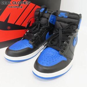 NIKE/ナイキ AIR JORDAN 1 RETRO HIGH OG ROYAL エアジョーダン1 ロイヤル 555088-007/28.5 /080