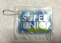 ★レア★ SUPER JUNIOR スーパージュニア 公式グッズ リキッドパスケース スジュ SJ ブルー＆イエロー_画像2