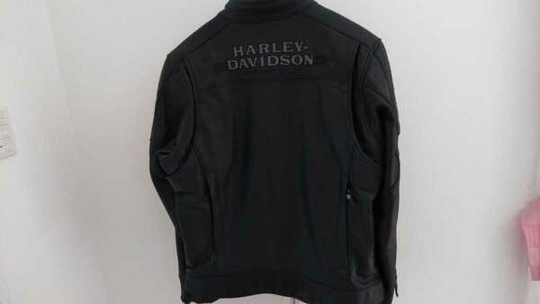 純正品HARLEY-DAVIDSON◆ハーレーダビッドソン・Men's Swingarm 3-in-1 Leather Jacket・メンズ スウィングアーム3-in-1レザージャケット