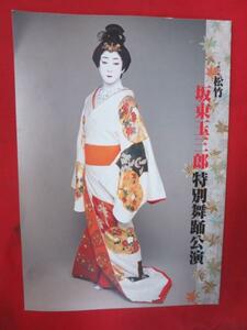 ez* Heisei era 19 year pine bamboo slope higashi sphere Saburou special dancing .. pamphlet 