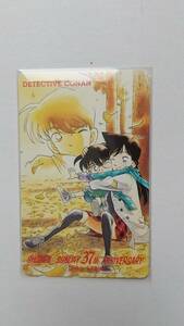 * Detective Conan Sunday 37 anniversary commemoration telephone card Aoyama Gou .