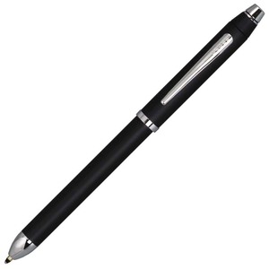 CROSS クロス テックスリー NAT0090-3ST ブラック （油性 ボールペン黒＋赤＋シャープペンシル0.5mm） TECH3 複合筆記具 マルチペン