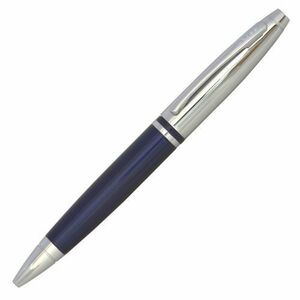 クロス カレイ AT0112-3 ブルー ボールペン 青系 シルバー 銀色 油性