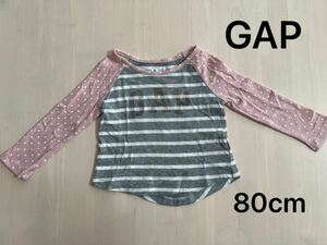 【値下げ】GAP 80cm ベビー キッズ 女の子 ロンＴ Tシャツ インナー