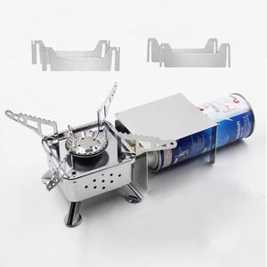 ミニスチールピエゾ ストーブケース キャンプ用品ガスバーナー キャンプストーブ コンパクトバーナー コンパクト折りたたみ式バーナー