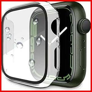 ★サイズ:41mm_カラー:透明★ Doris Boutique JP - ケース 対応 Apple Watch 45mm 41mm 保護カバー 対応 アップルウォッチ Series 7 PC素材