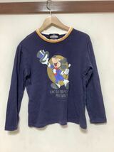 HOLLYWOODMICKEYハリウッドミッキーロンTシャツ長袖カットソーL_画像1