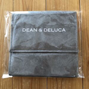 【新品未開封】DEAN&DELUCA ランチバッググレー 折りたたみ コンパクト 保冷バッグ ディーンアンドデルーカ お弁当