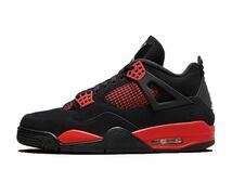 US9.5 27.5cm 未使用品 NIKE AIR JORDAN 4 RETRO RED THUNDER CRIMSON CT8527-016 ナイキ エア ジョーダン4 レッドサンダー_画像4