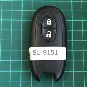 SU9151 スズキ 純正 007YUUL0212 スマートキー キーレス 2つボタン パレットワゴンR ラパン AZワゴン フレア等 マツダ 日産