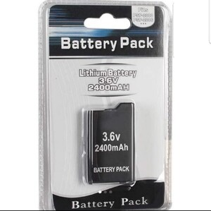 PSP バッテリー パック 2400mAh 新品 2000 3000対応