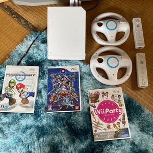 マリオカート 任天堂Wii Wiiハンドル マリオカートWii 任天堂 Nintendo ゲームソフト Wii
