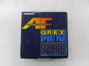  новый товар тормозные накладки TRUST Trust GREX sports pa do спорт AF 106AR задний Levin Trueno AE92 AE101 AE111