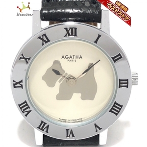 AGATHA(アガタ) 腕時計 レディース アイボリー