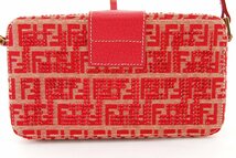 極美品 フェンディ ミニバッグ ズッカ ビーズ ズッキーノ ショルダーバッグ ボックス ポシェット ヴィンテージ FENDI_画像3