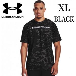 新品未使用 UNDER ARMOUR アンダーアーマー メンズ 半袖機能Tシャツ UA TECH ABC CAMO XL