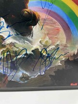 RAINBOW ( レインボー ) バンド 直筆サイン入り LPレコード 検索）色紙 パンフレット ビートルズ ジョン・レノン クイーン_画像6