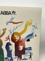 ABBA ( アバ ) 直筆サイン入り LPレコード gnetha Faltskog, Bjorn Ulvaeus, Frida Lyngstad, Benny Andersson, Stig Anderson_画像3