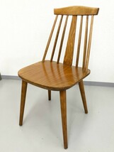 アンティーク 家具 スティックバックチェア １９６０年頃 イギリス 英国 北欧 椅子 ビンテージ家具/ディスプレイ 輸入家具 店舗什器 371A_画像2