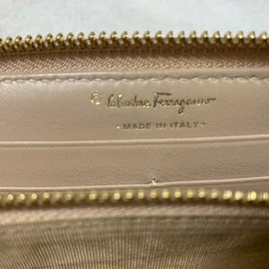 ★★良品 Salvatore Ferragamo フェラガモ L字ファスナー長財布の画像7