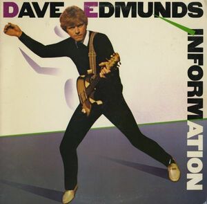 米オリジLP！Dave Edmunds / Information 1983年 COLUMBIA FC38651 ELOの Jeff Lynne プロデュース！NRBQ の I Want You Bad カバー！