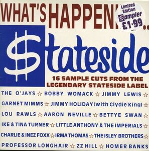 Isley Brothers／Who's That Lady別テイク！UK盤 V.A./ What's Happening...Stateside?【Stateside】O'Jays, Aaron Neville 87年 LP 試聴