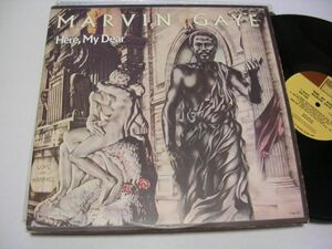 ●SOUL FUNK LP●MARVIN GAYE / HERE, MY DEAR