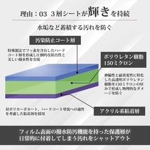 車種専用カット済保護フィルム　メルセデスベンツ Cクラス セダン 【W205型(205040C)】年式H30.7-R3.6　トリムモール_画像8