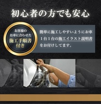 車種専用カット済保護フィルム　テスラ　Model 3【3L13型/3L23型】年式R1.5-　トリムモール　_画像3