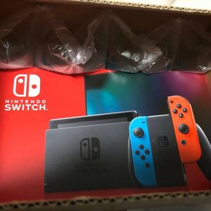新品未使用 Nintendo Switch ニンテンドースイッチ本体 ネオンブルー ネオンレッド