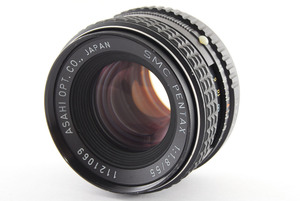 【良品】ペンタックス SMC Pentax 55mm f/1.8 単焦点レンズ Kマウント 試写・動作確認済み！968073