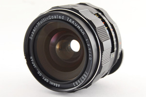 【美品】ペンタックス Pentax SMC Takumar 28mm f/3.5 広角 単焦点レンズ M42マウント 試写・動作確認済み！978115